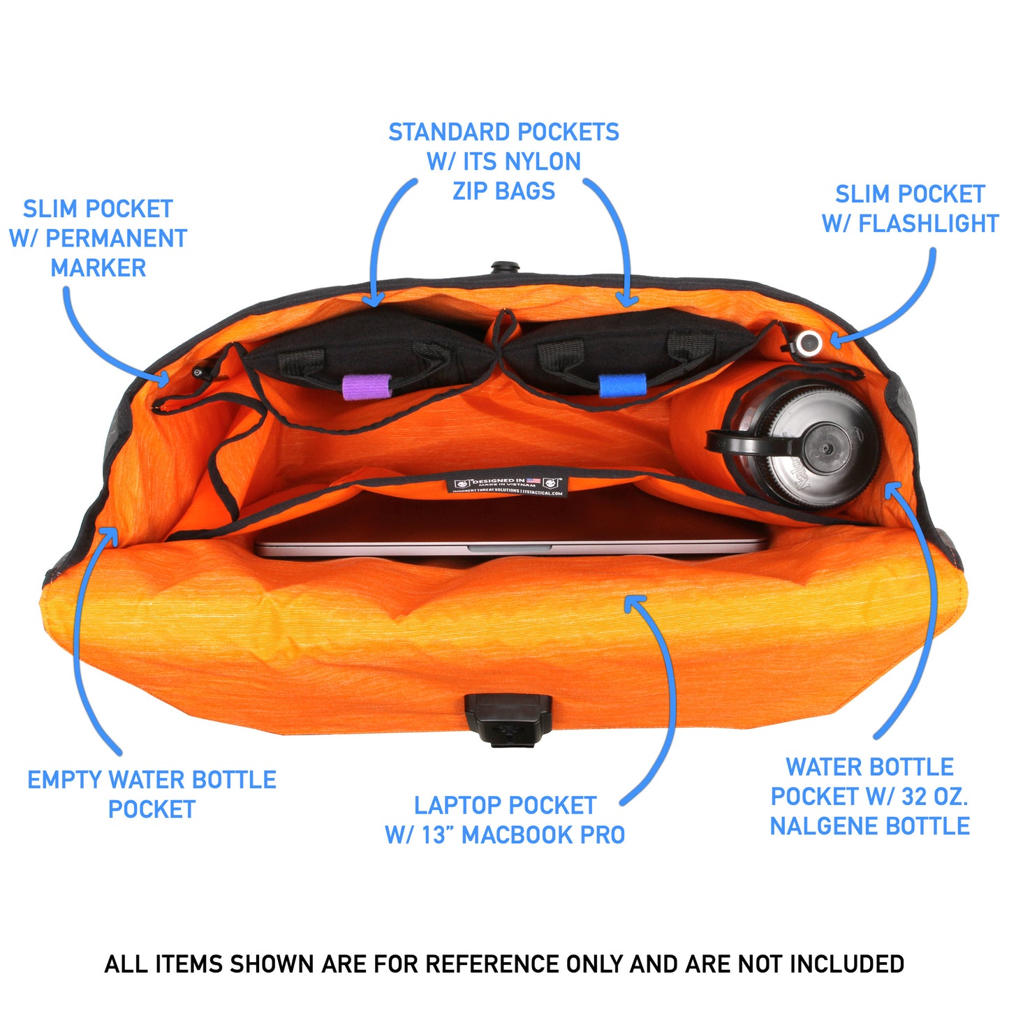 ITS Discreet Messenger Bag