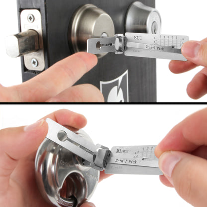 Lishi 2-in-1 Lock Pick Tool
