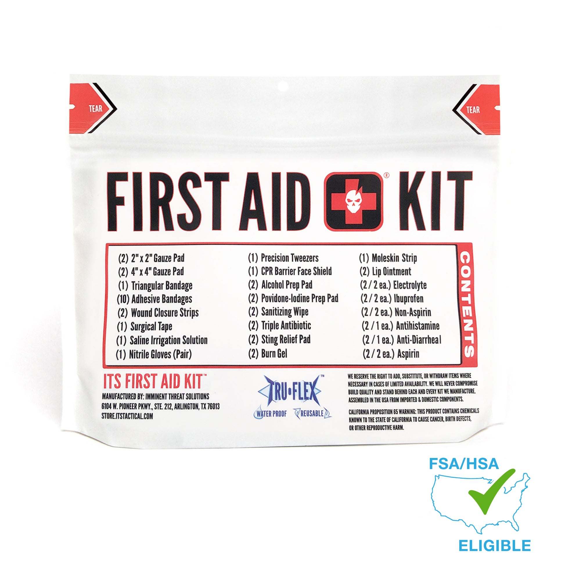 Plastic Tweezers 1 ea. - Genuine First Aid®